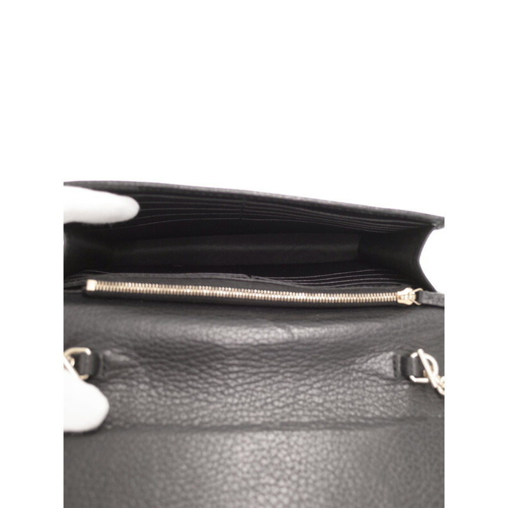 Gucci Black Wallet G Interlocking Chain - image 3